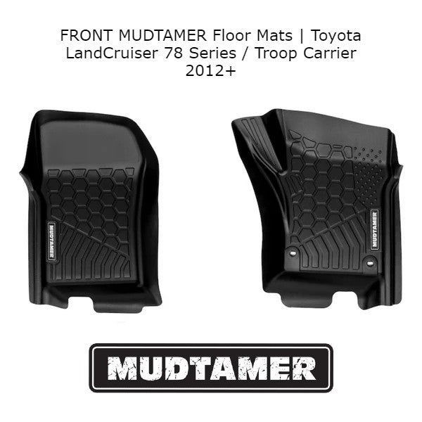 MUDTAMER Floor Mats | Toyota LandCruiser 78 Series / Troop Carrier 2012+