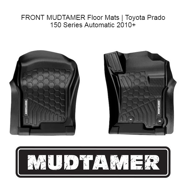 MUDTAMER Floor Mats | Toyota Prado 150 Series Automatic 2010+