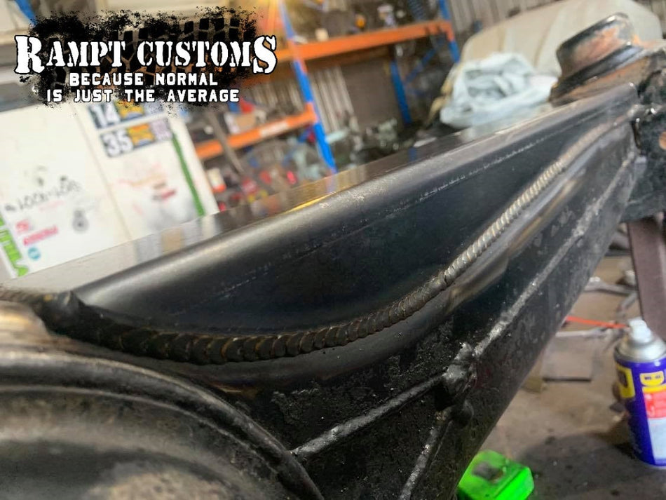 80/105 LandCruiser - Front Top-Mounted Axle Truss Kit
