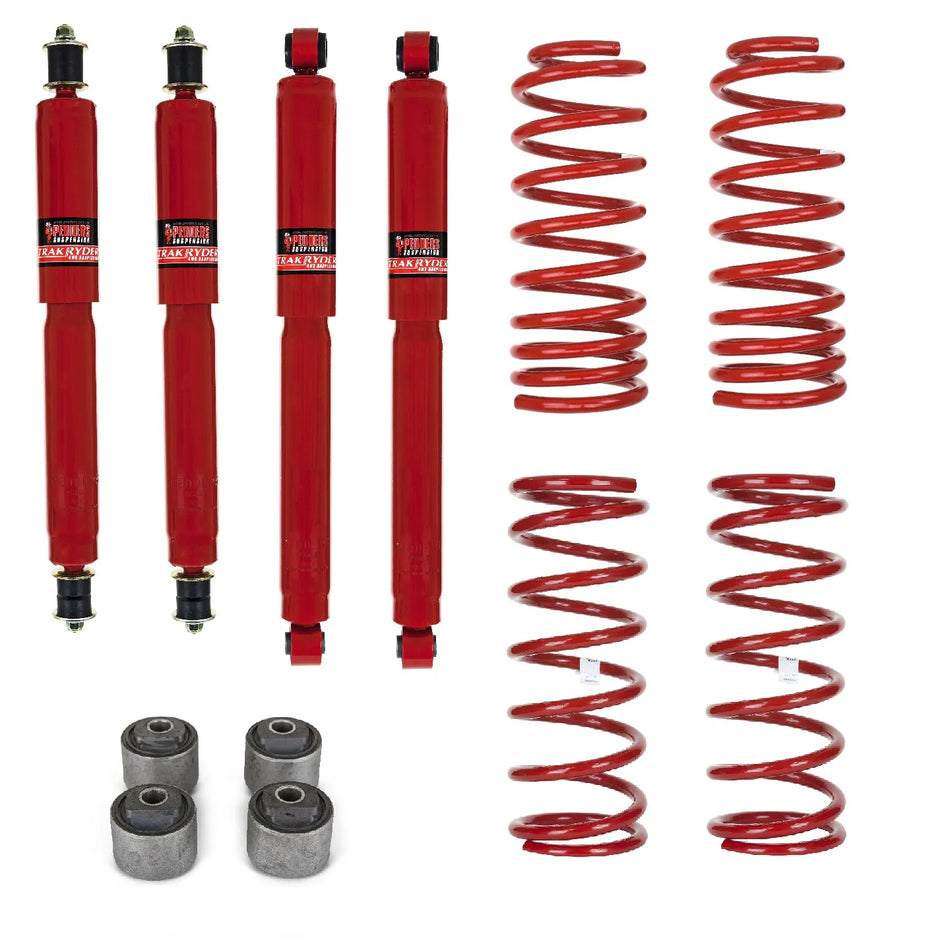 Pedders 2 Inch Suspension Lift Kit. With LONG TRAVEL Foam Cell Shocks. Nissan Patrol, Y61 LWB, EXCEPT 3.0 Di