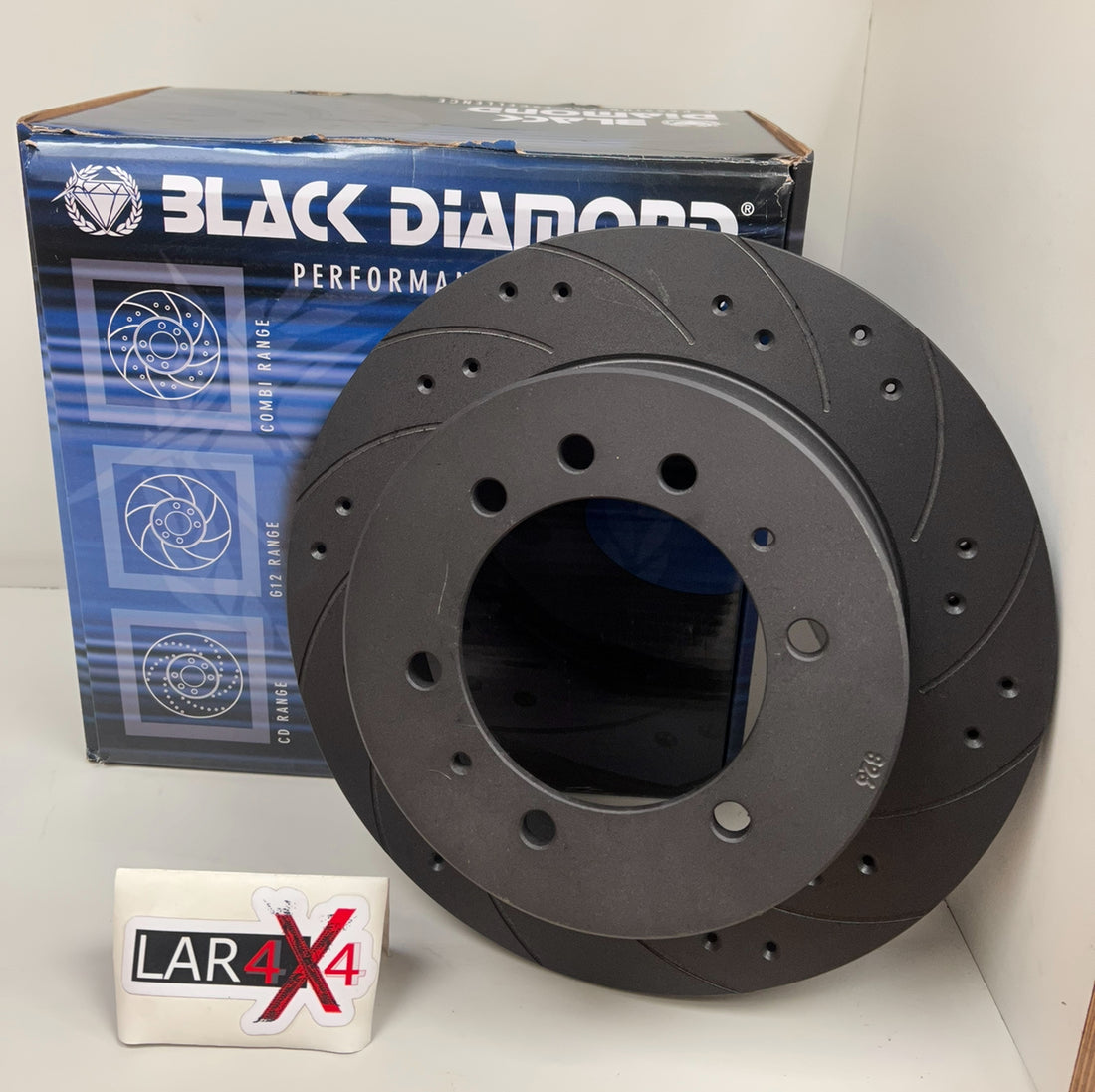 Nissan Petrol Black Diamond Rear Brake Discs