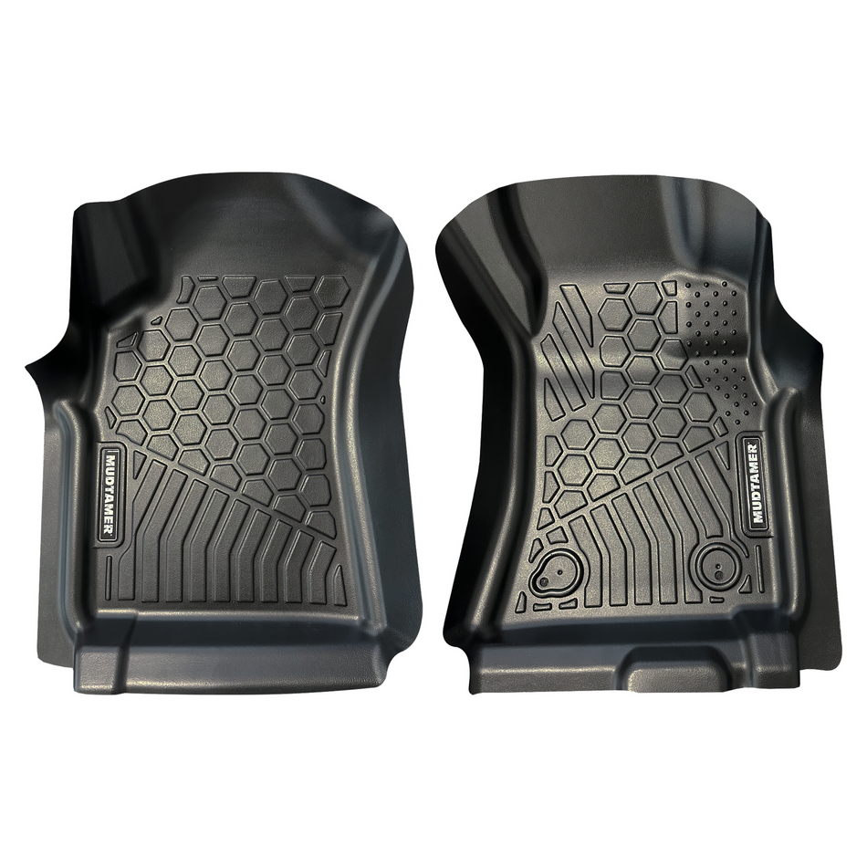 mk7 (n70 )Toyota Hilux 2005-2015 | MUDTAMER Floor Mats WITH HOOK CLIPS