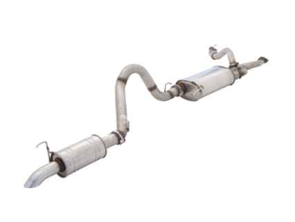 100 V8 Series 3" Cat-Back System 409 Raw Stainless Steel Exhaust E4-TL108-CBS